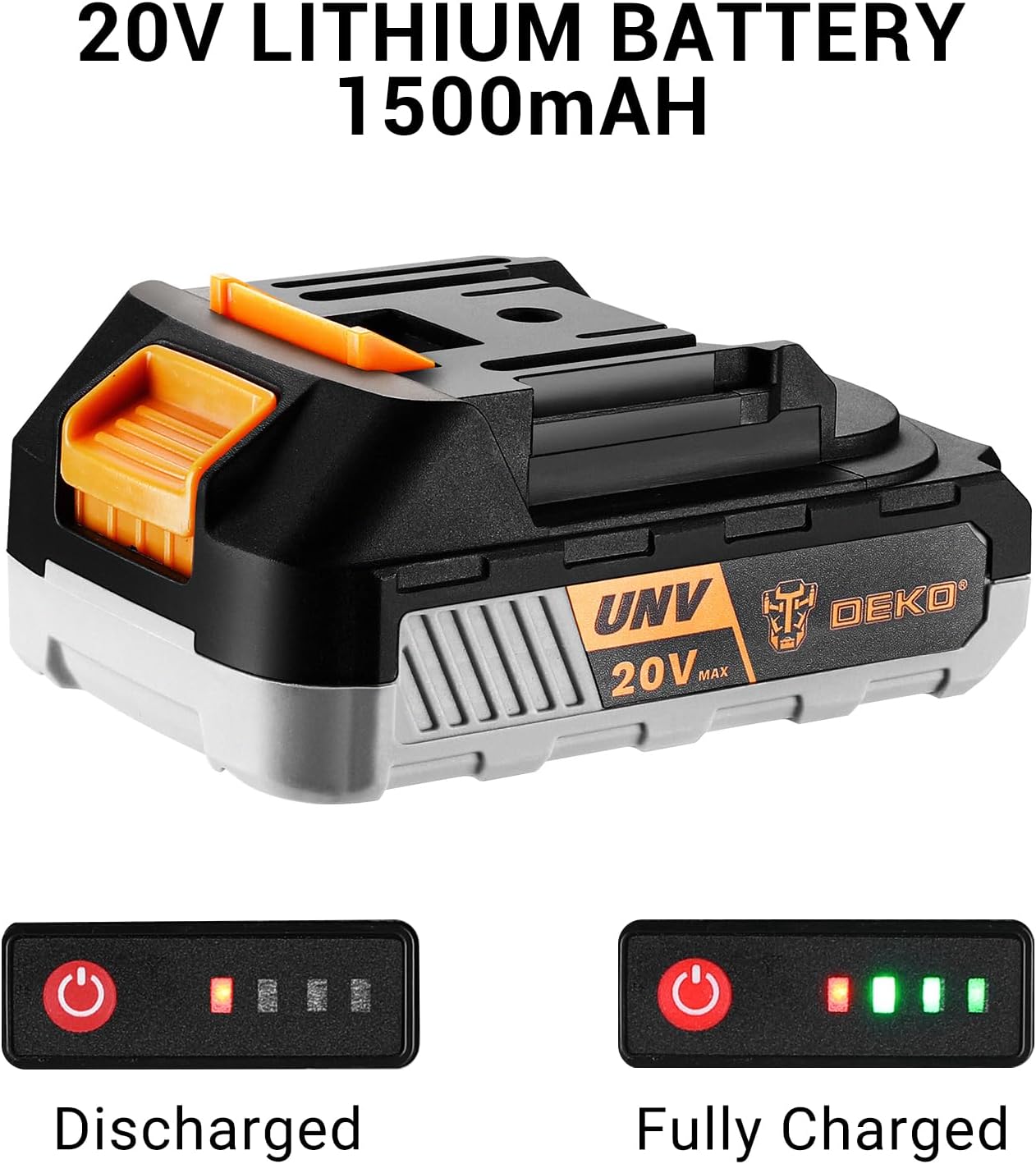 Rauno - Power Drill Cordless: DEKO PRO Cordless Drill 20V Electric